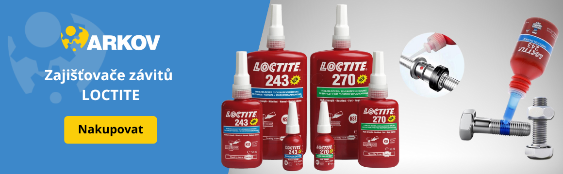 Zajištovače závitů Loctite